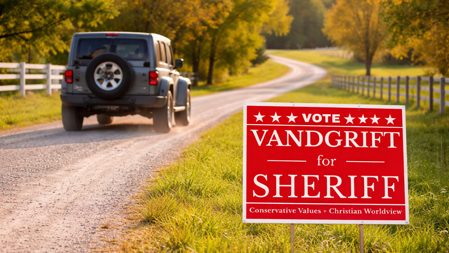 Vandgrift for Sheriff