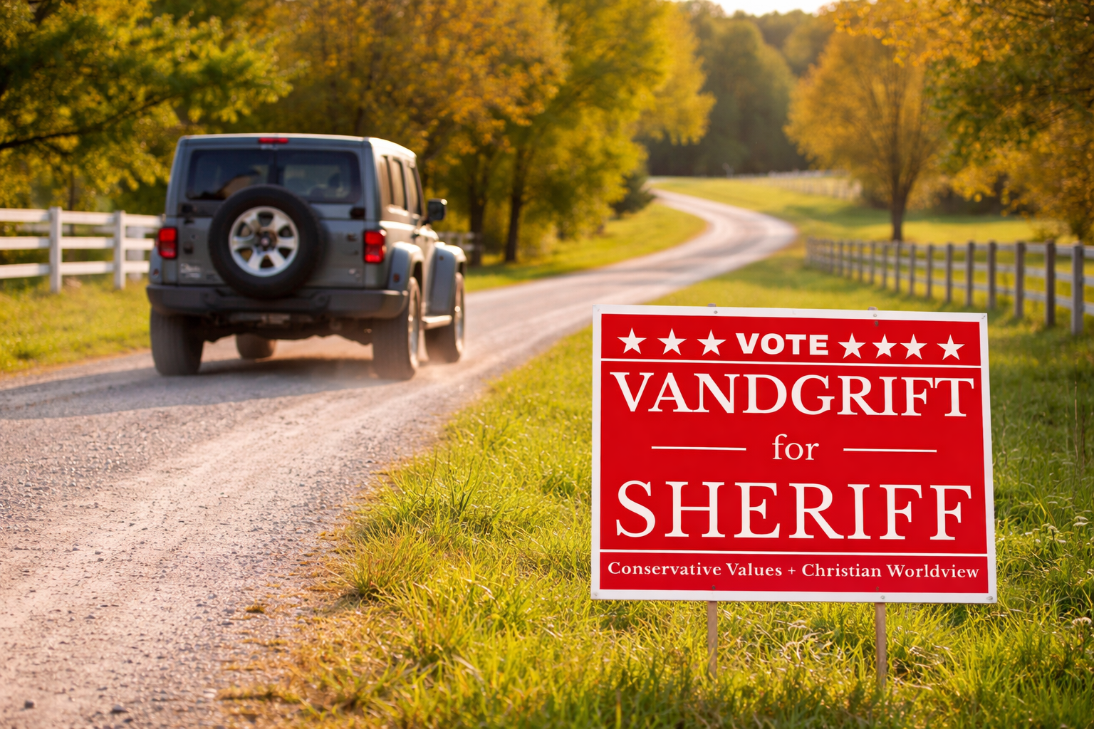 Vandgrift for Sheriff